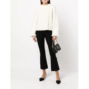 NWT Anine Bing Mathilda Pant in Black Size 34 (XS)